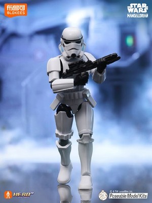 Blokees STAR WARS Galaxy VER.01 STORMTROOPER Poseable Model Kit