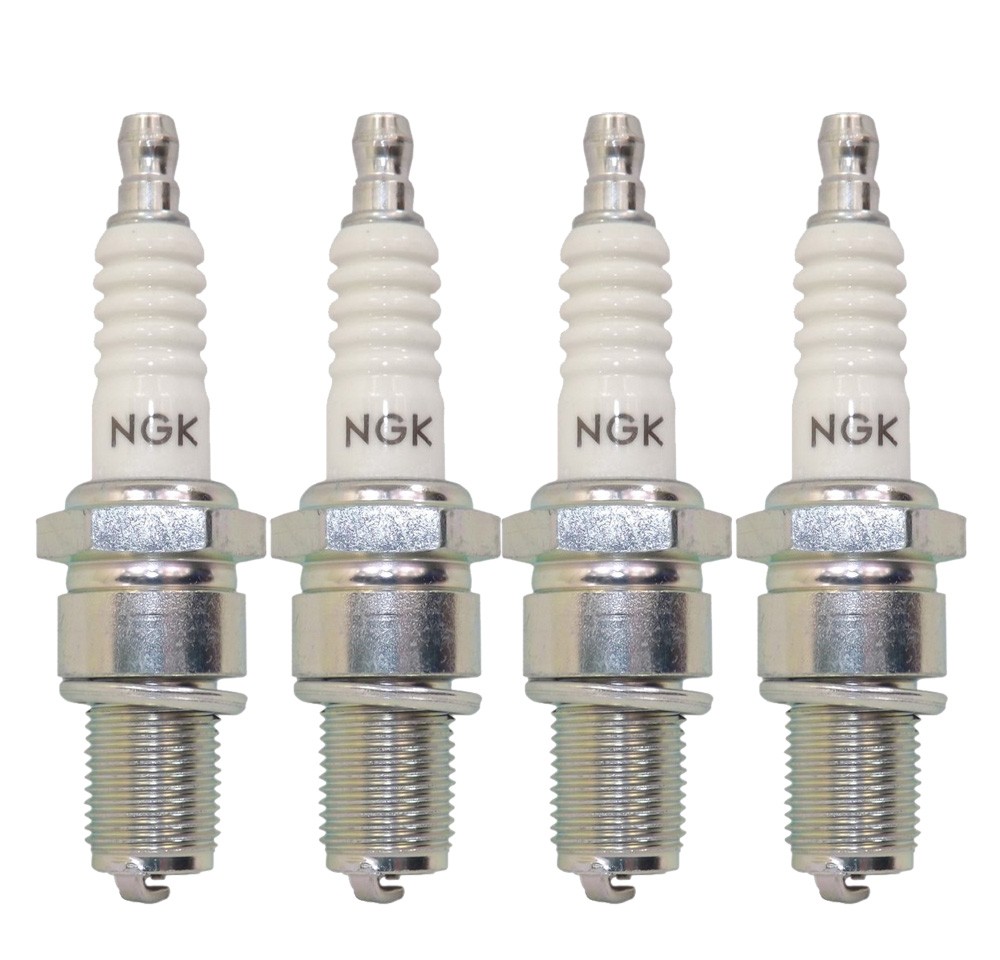 NGK 4 Pack Of Genuine OEM Replacement Spark Plugs, BPMR7A-4PK