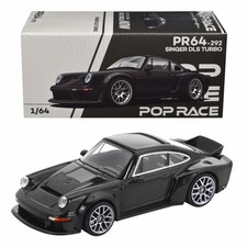 Pop Race Porsche Singer DLS Turbo Black 1/64 PR640292