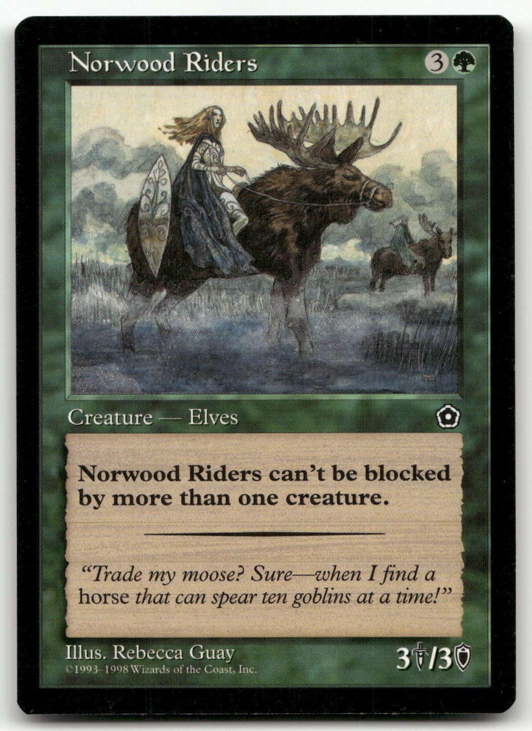 Norwood Riders (NM) Portal Second Age P02 Magic MTG