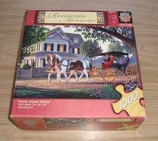 Home Sweet Home MasterPieces 1000 Piece Jigsaw Puzzle Complete 26x19"