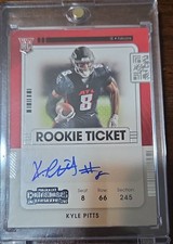2021 Panini Contenders - Rookie Ticket RPS Kyle Pitts #104 (AU, RC)