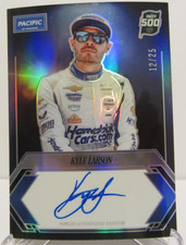 KYLE LARSON 2025 PARKSIDE PACIFIC INDY CAR 500 signed SIGNATURE SERIES #/25 CARD