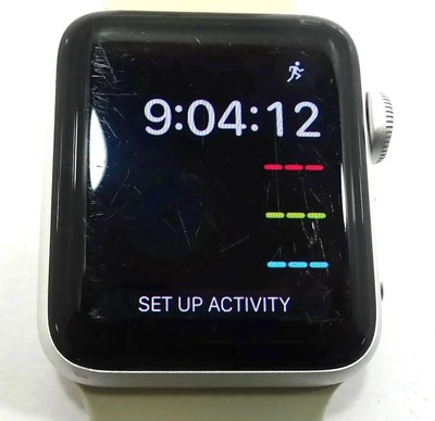 APPLE Watch Series 3 GPS LTE - 38MM Aluminum Case A1860 - Silver