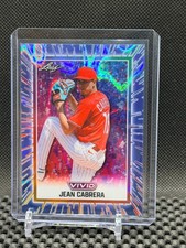 Jean Cabrera 2025 Leaf Vivid - Base Blue   #1/1 Phillies