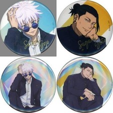 Jujutsu Kaisen Trading Can Badge Set of 4 Japan Used Japan