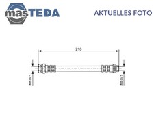 1 987 476 913 BREMSSCHLAUCH BREMSLEITUNG BOSCH FÜR DS DS 4 DS 4 CROSSBACK