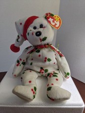 Ty Original Beanie Baby 1998 Holiday Teddy Retired 8 Inch