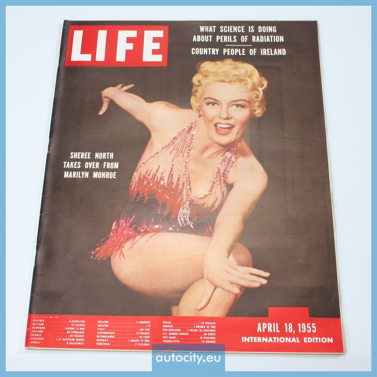 LIFE Magazine - April 18, 1955 - Shere North takes over from