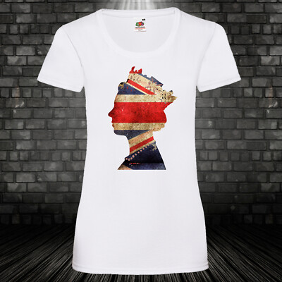 Queen Elizabeth II Shirt Königin England RIP Memorial T-Shirt Damen XS-5XL