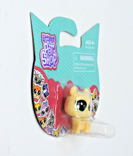 Hasbro Littlest Pet Shop Bear 21881 Plastic 1 inch Mini Scale Pet Figure Tan - Picture 3 of 6