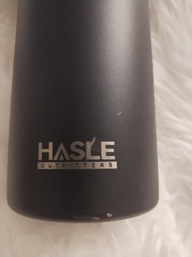 HASLE OUTFITTERS Isolier-Trinkflasche doppelwandig Edelstahl schwarz - Bild 2 von 3