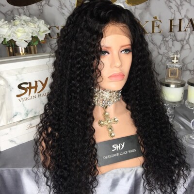 Wholesale Curly Human Hair Luxury Lace Front Wig Supplier 12 inch Bob - 26 inch 