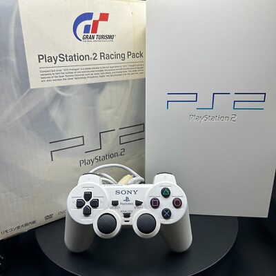 SONY PlayStation 2 PS2 SCPH-55000 GT White Console Boxed RARE