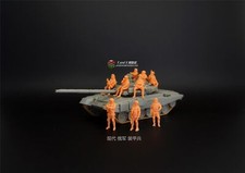 3D Printed 1/72 Modern Russian Armored Troops 10-Person Plain Model NEW