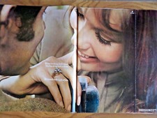 1971 De Beers DeBeers Diamond Jewelry Ad  Christmas Theme