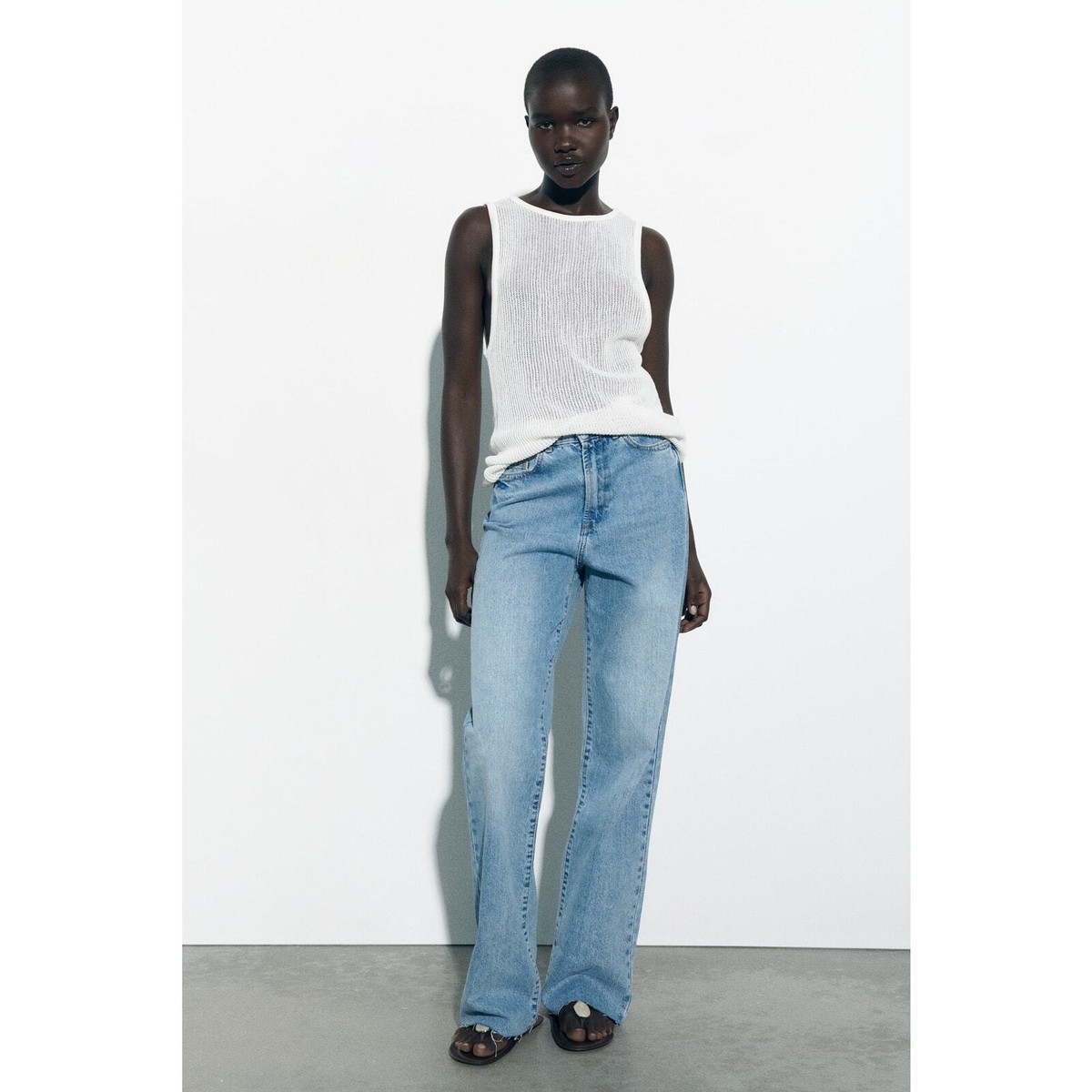 Zara Jeans 6147 ZARA】Z1975バルーンハイウエストプリーツ