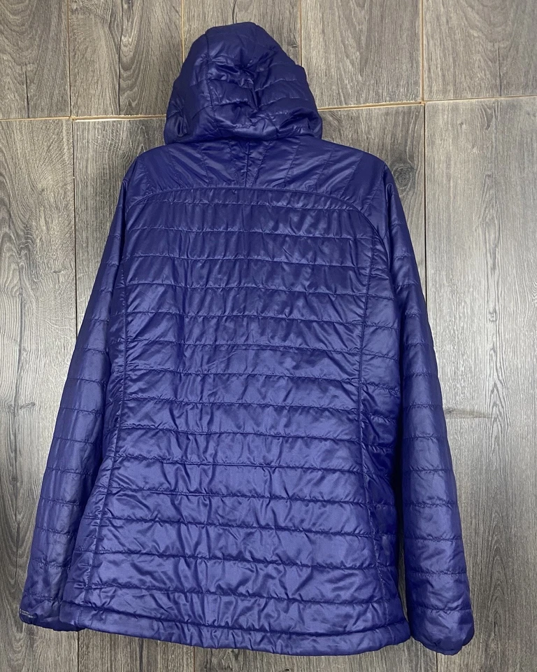 Sudadera con capucha REI Co-op para mujer Polly Fill cremallera completa acolchada aislada púrpura XL Foto 2 de 4