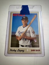 2019 Topps Heritage NICKY LOPEZ #542 Rookie Card