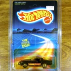 Hot Wheels Vintage '80's Corvette Black Gray Bag Gold Hot Ones 1987 Chevrolet