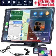 9" inch Touch Screen Car Stereo Radio Wireless Apple Carplay/Android Auto GPS BT