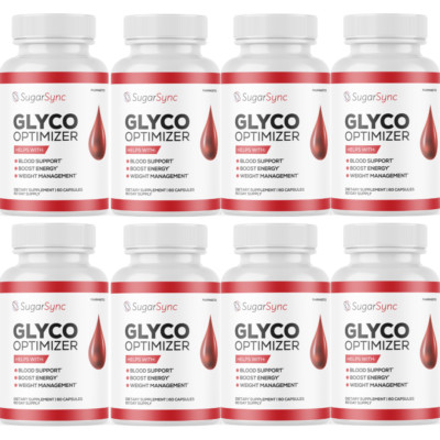 Sugar Sync Glyco Optimizer Maximum Strength Glycogen Supplement - 8 Bottles