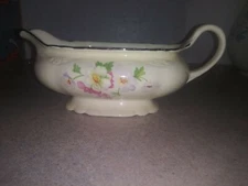 Gravy Boat Sauce Creamer Homer Laughlin Virginia Rose