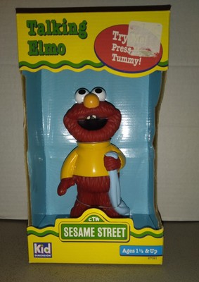 Rare Vintage Talking Elmo, In Orig Box, ''Elmo Loves His Blankie'' 1993 Jim Henson