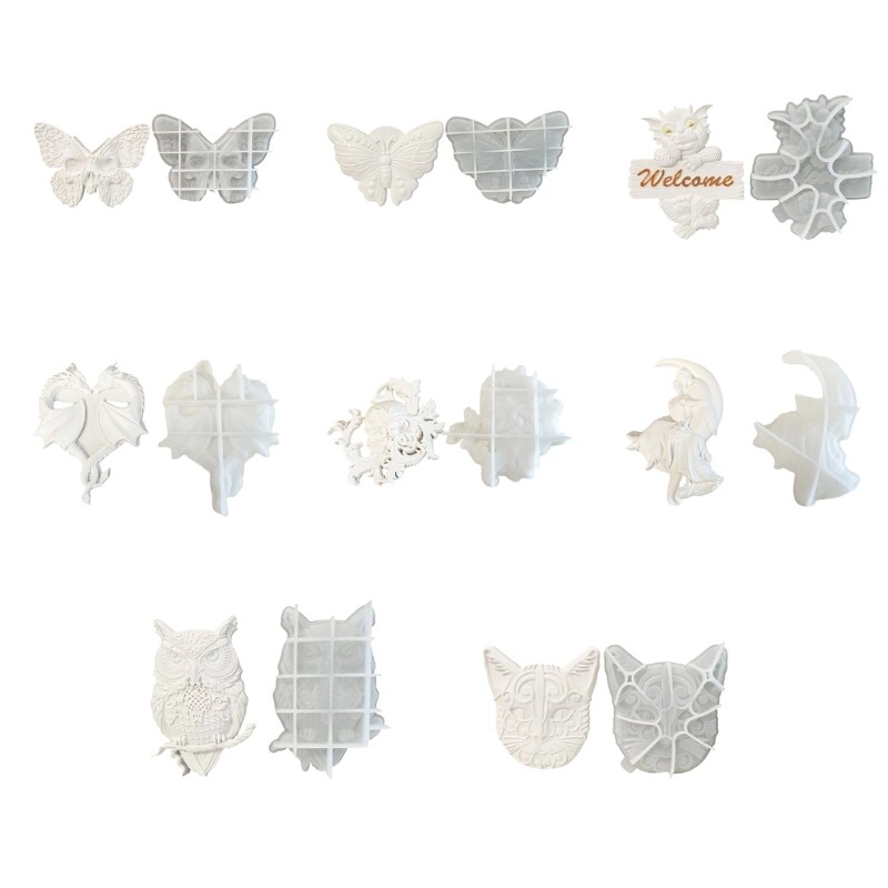Creative Resin Animal Ornament Molds for DIY Gifts and Home Decor