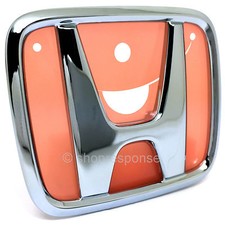 Oem Honda Front H Emblem Chrome Fits 92-96 Prelude 00-01 S2000 75700-ss0-000