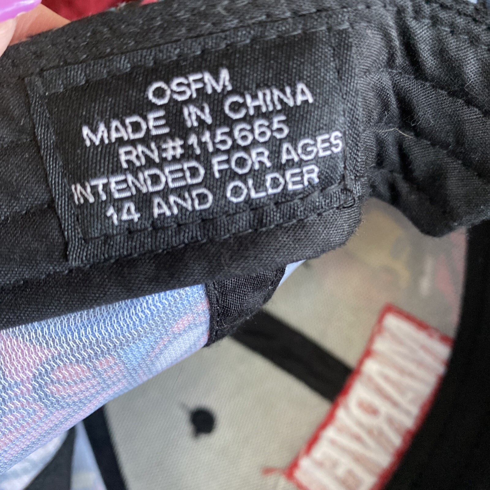 Marvel strapback hat. super hero. cap. multicolor… - image 6