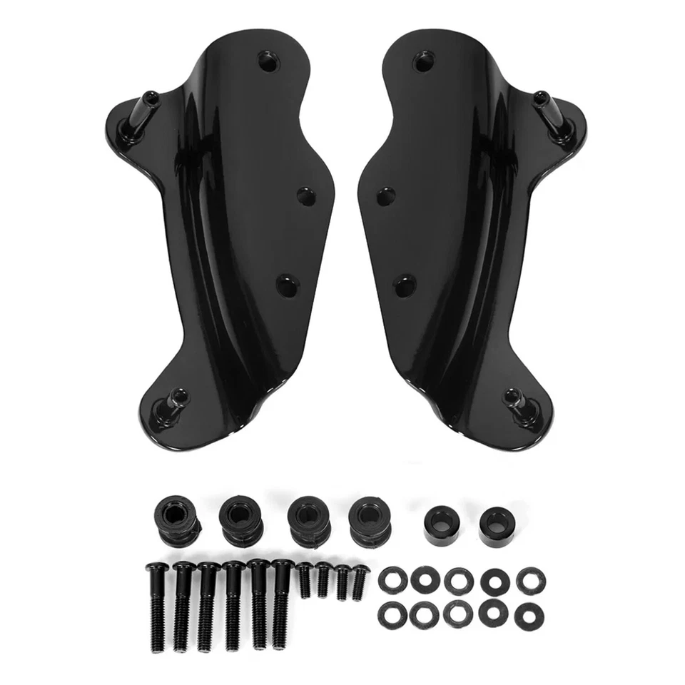 Portaequipajes desmontable con herrajes de acoplamiento para Harley Touring 09-13 Foto 2 de 4