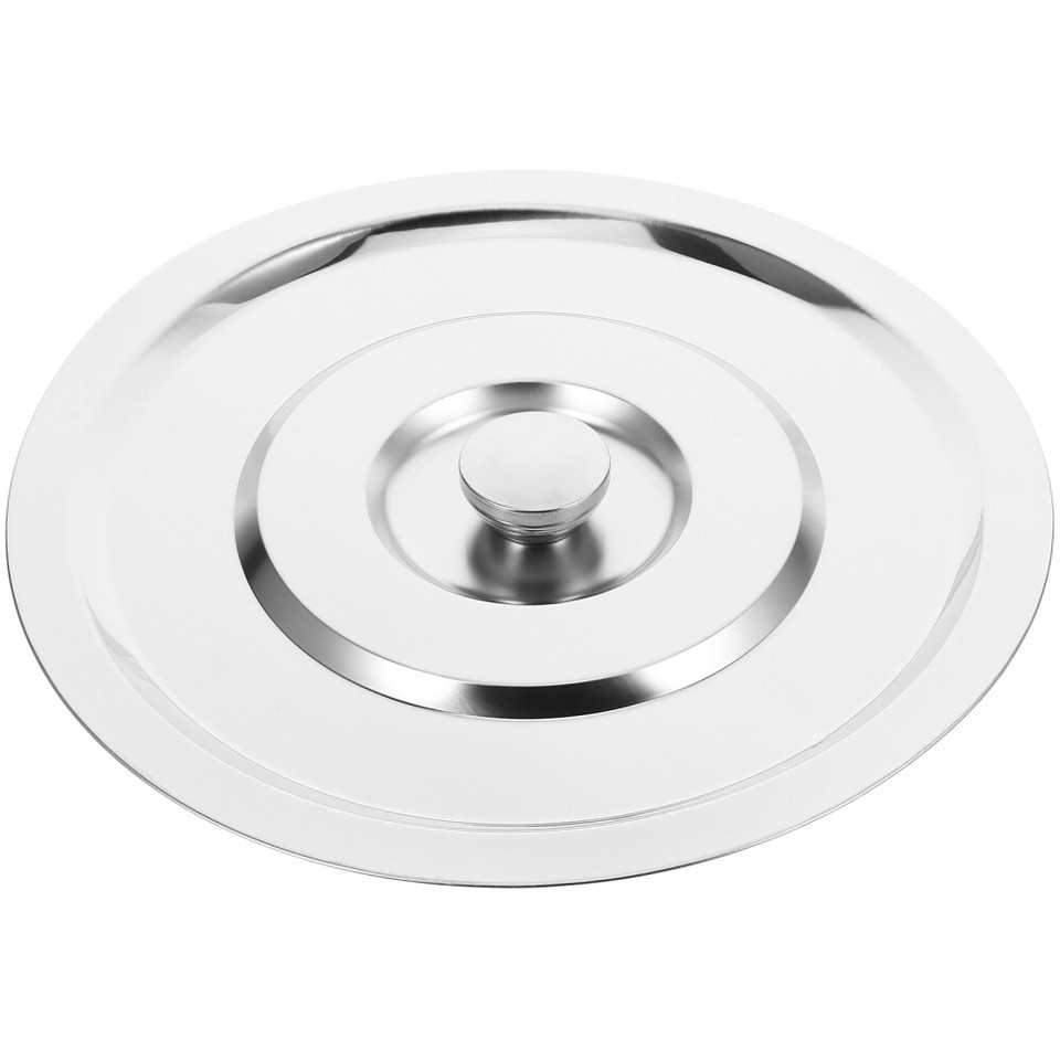 3pcs Stainless Steel Pot Lid Small Pan Lid Saucepan Cover Seasoning Pot