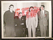 HOWARD HUGHES:CARY GRANT (RARE VINTAGE EARLY 1930,S PRESS PHOTO)