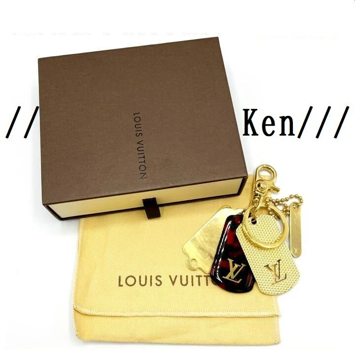 Louis Vuitton Dog Bag Charm and Key Holder Monogram Brown