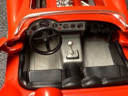 Imperfect 1:24 Diecast Car BURAGO FERRARI 250 TESTA ROSSA No Box AS-IS - Picture 14 of 19