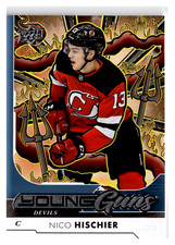 2024-25 Upper Deck Young Guns Renewed Nico Hischier #201 New Jersey Devils