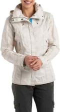 Nwot! Kuhl Women Lena Jacket White Size S, M, Natural White Hood Water Resistant
