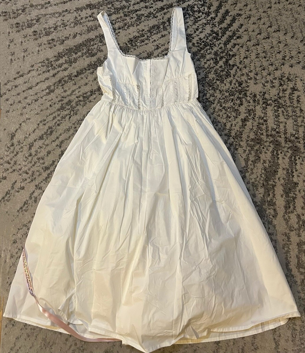 house of cb perle ホワイト ミディ丈ドレス xs House of CB PERLE White Lace Trim Midi Dress size L | eBay