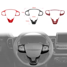 Interior Steering Wheel Trim Mould Cover Frame For Ford Bronco Sport 2021 2022+