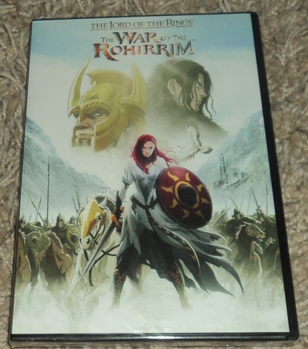 THE LORD OF THE RINGS - THE WAR OF THE ROHIRRIM (DVD) NEW FACTORY SEALED