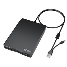USB Floppy Disk Drive Portable 3.5" External Slim Plug  Play for PC