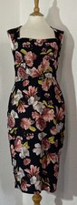 Boohoo Night Size 14 Dress Flowers Party Evening 725