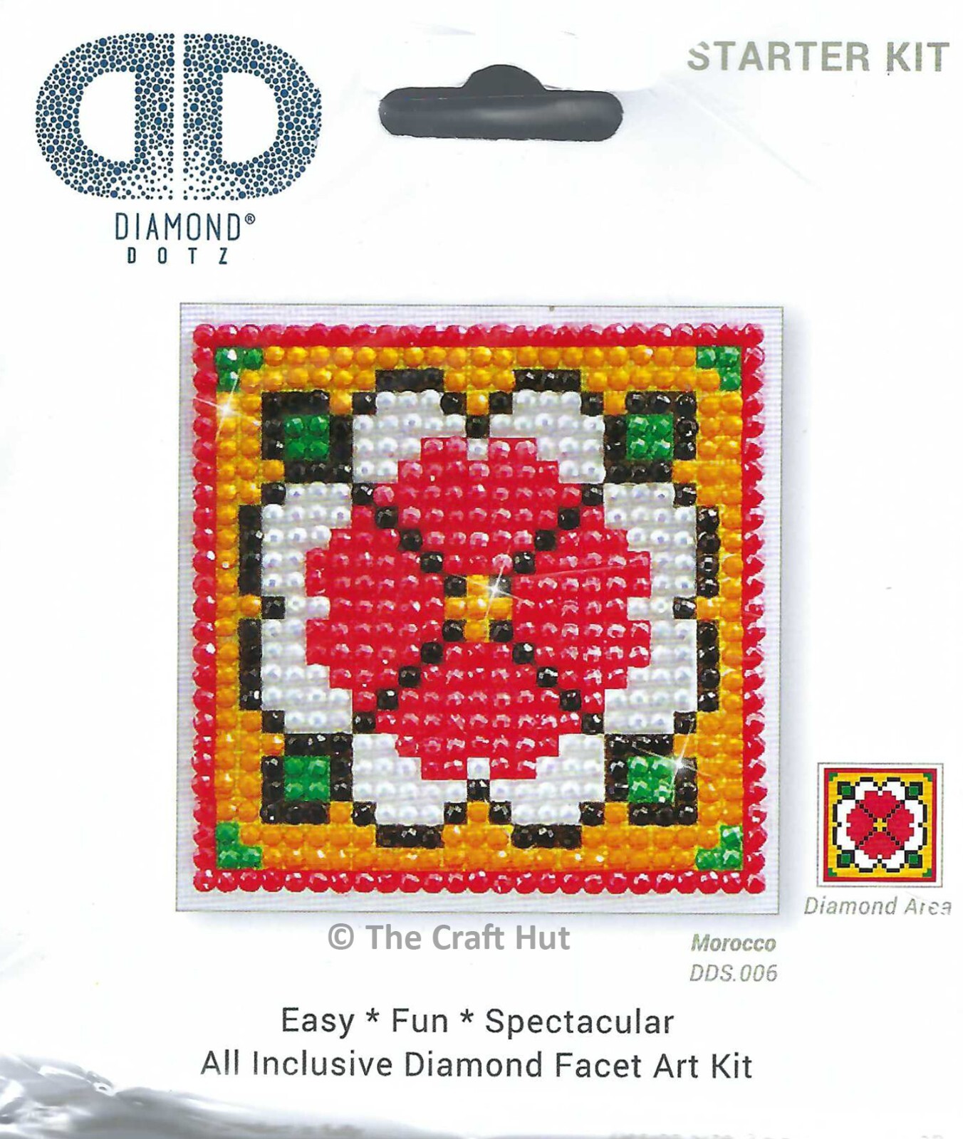 Diamond Dotz Complete Beginner Starter Diamond Painting Kit Morocco New
