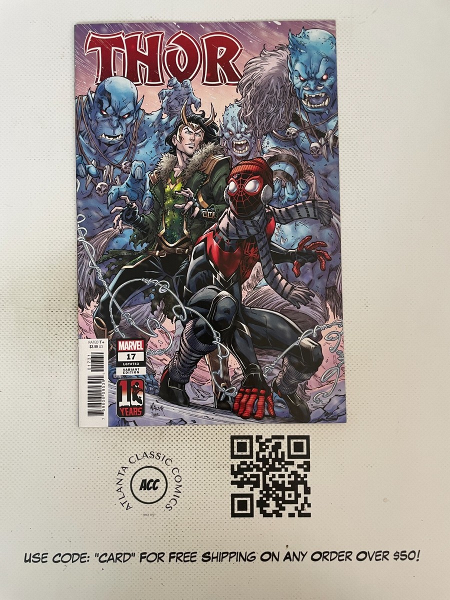 Thor #17 LGY # 743 NM 1st Print Variant Cover Marvel Comic Book