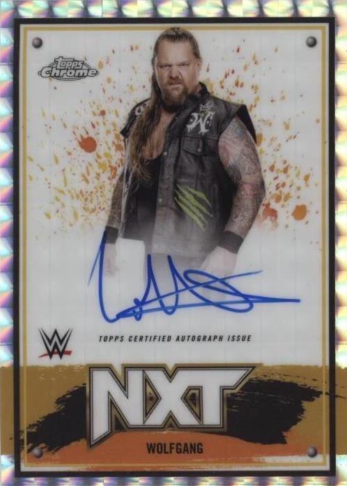 2025 Topps Chrome WWE - Wolfgang #NXT-WGG - 1 of 1