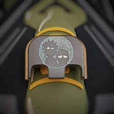  Titanium Glock Back plate Gen 1-5 - Schwifty