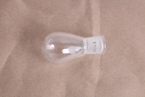 Chemglass 25 ml Fiaschetta evaporante a collo singolo, fiaschetta di recupero 19/22 CG-1512-54 - Foto 3 di 3