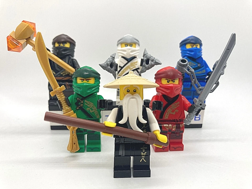 Lego Ninjago Figuren AUSSUCHEN Minifiguren Kai Cole Jay Zane Wu Nya Garmadon NEU - Bild 2 von 4