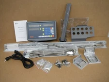 Two axis DIGITAL READOUT for 9"x 49" milling machine DRO kit GLASS SCALES NEW!